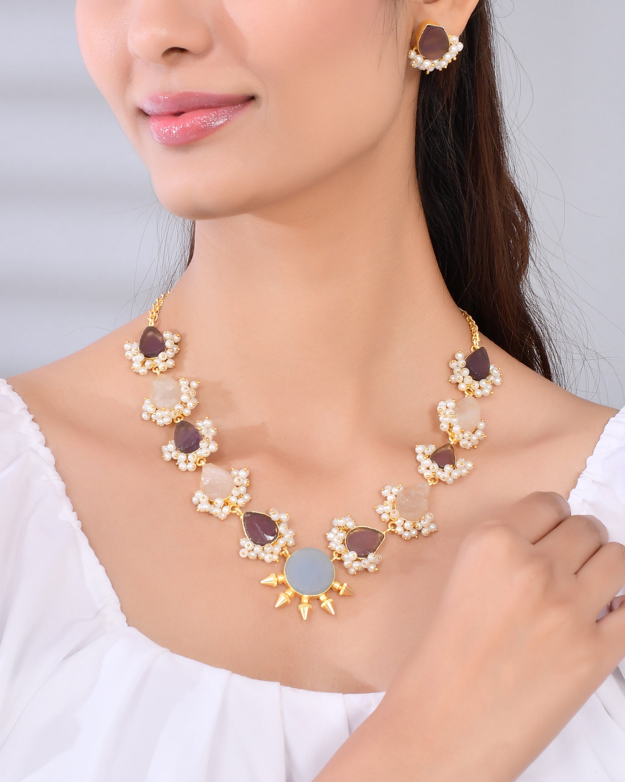 FUSION LONG BULLET NECKLACE